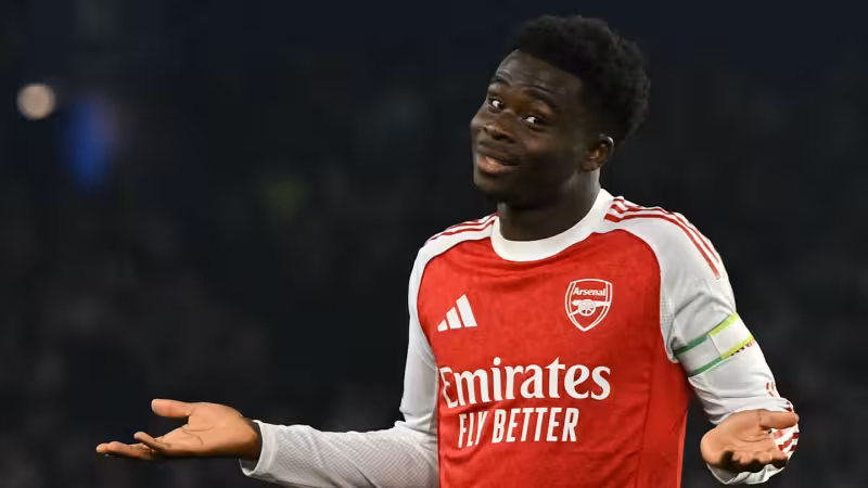 Arsenal fans got the Bukayo Saka confirmation they feared all along