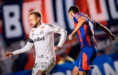 Neymar's Visit to Nuevo Gasómetro Helps Spark Santos' 1-1 Copa Sudamericana Draw