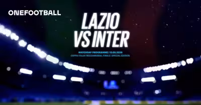 Coppa Italia final: Inter lead Lazio 2-0 at Stadio Olimpico as Thuram and Lautaro score