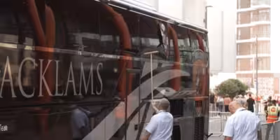 Today Football Match Live — Hull bus window smashed before Wembley play-off final