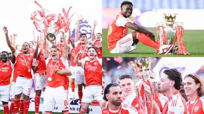 Josh Kroenke: Arsenal end 22-year wait as Odegaard lifts Premier League trophy
