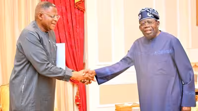 Anyim Pius Anyim visits Tinubu after APC primary victory in Lagos