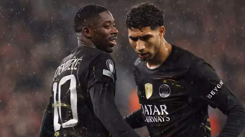 Achraf Hakimi unlikely to start PSG's Champions League final vs Arsenal