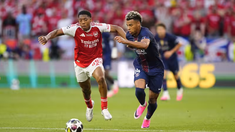 Gabriel: PSG beat Arsenal on penalties after Havertz opener in Budapest