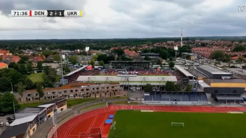 Christian Eriksen collapses in Odense; Denmark v Ukraine friendly abandoned